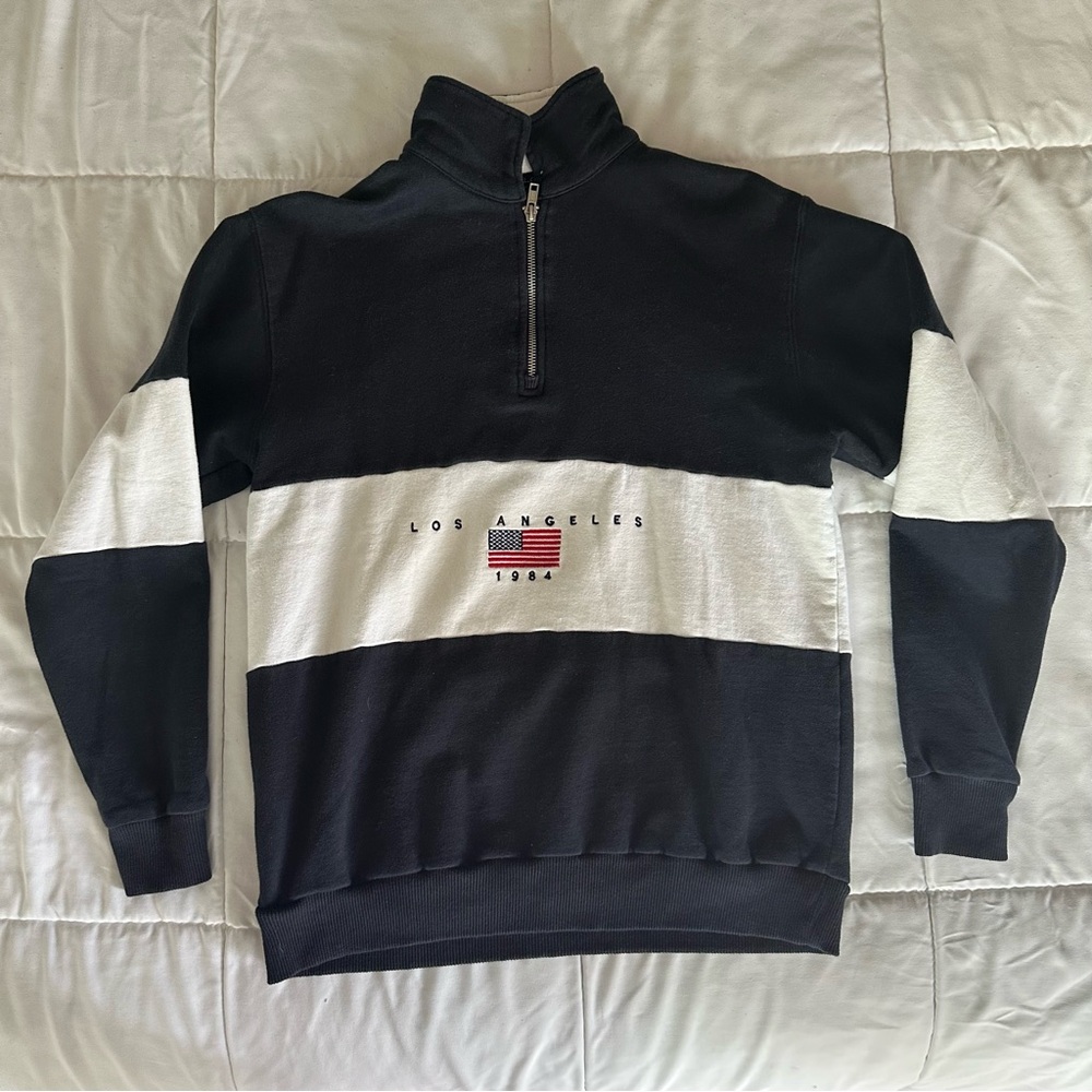 Brandy Melville quarter zip sweater